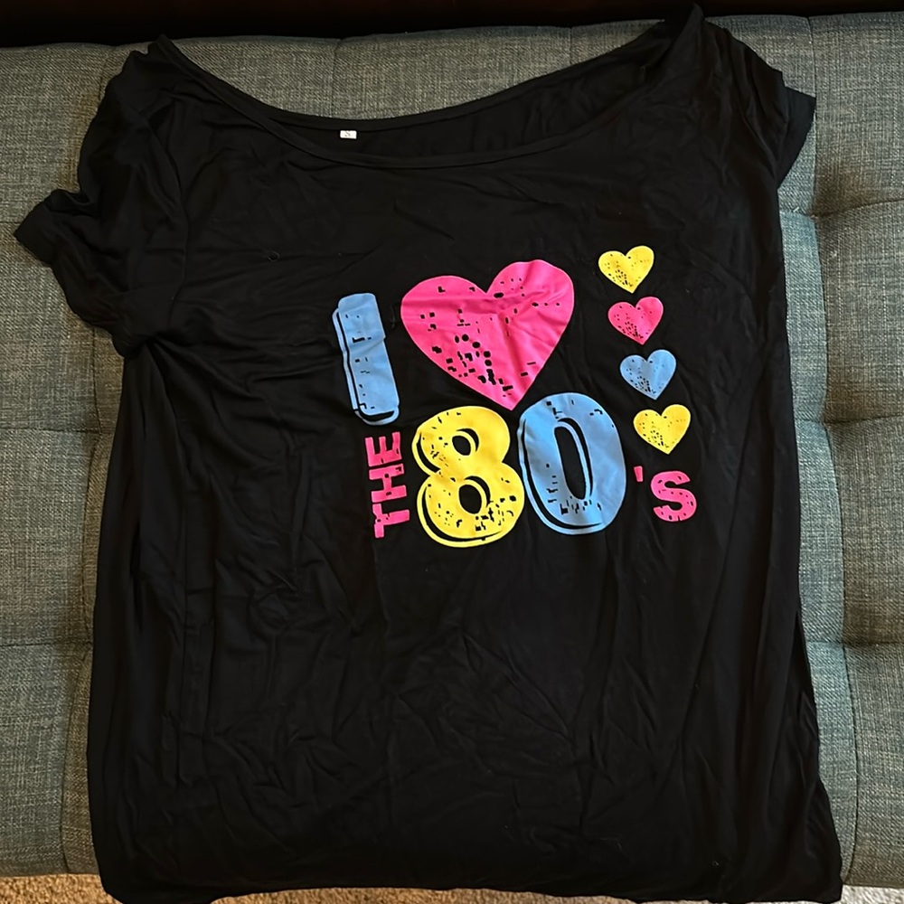 I love the 80’s shirt